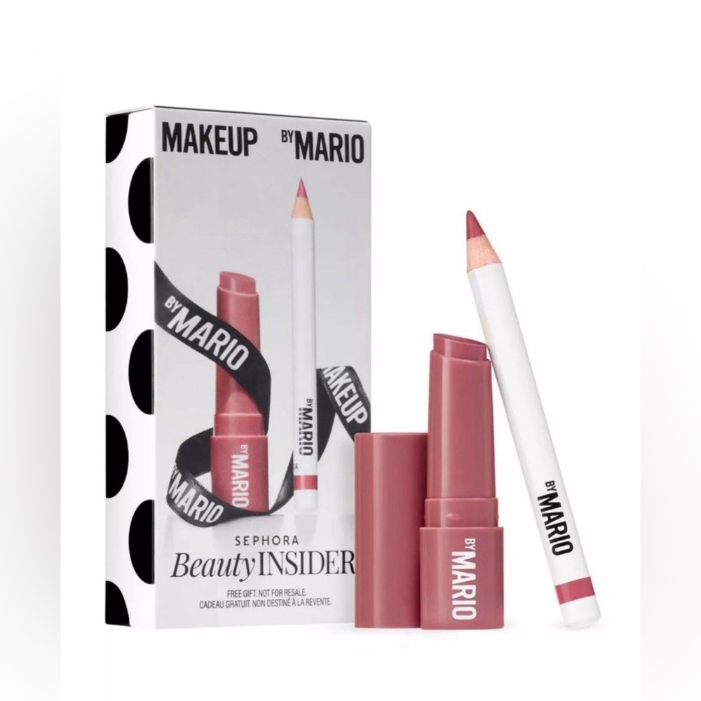 Makeup by Mario Plumping Lip Serum & Suede Lip Pencil